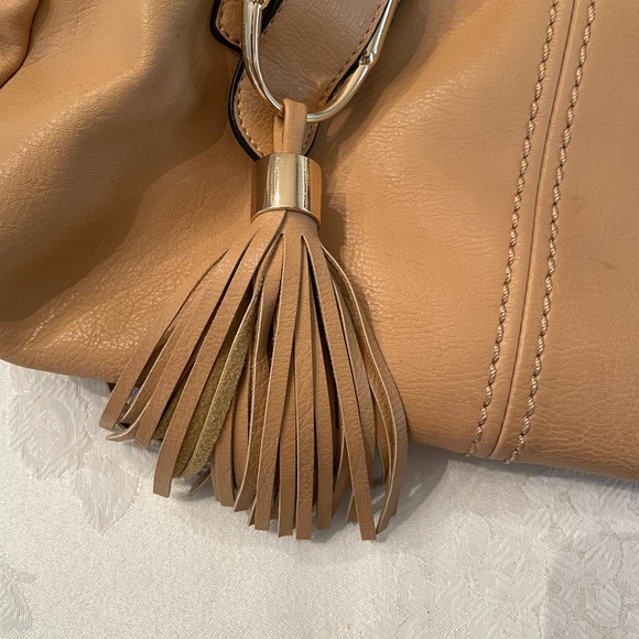 Charming Charlie camel color handbag - Picture 4 of 7